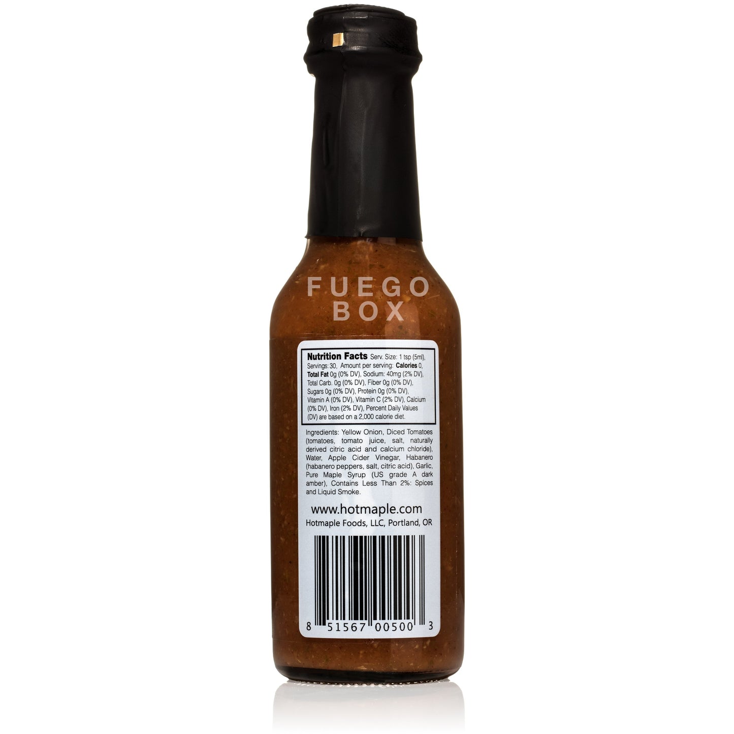 Hotmaple Smokey Habanero Hot Sauce