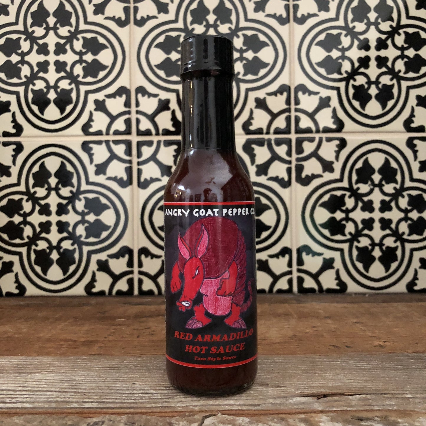 Angry Goat Pepper Company Red Armadillo Hot Sauce