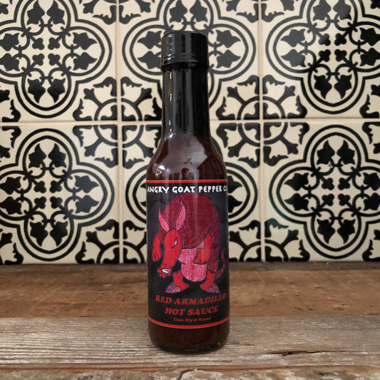 Angry Goat Pepper Company Red Armadillo Hot Sauce