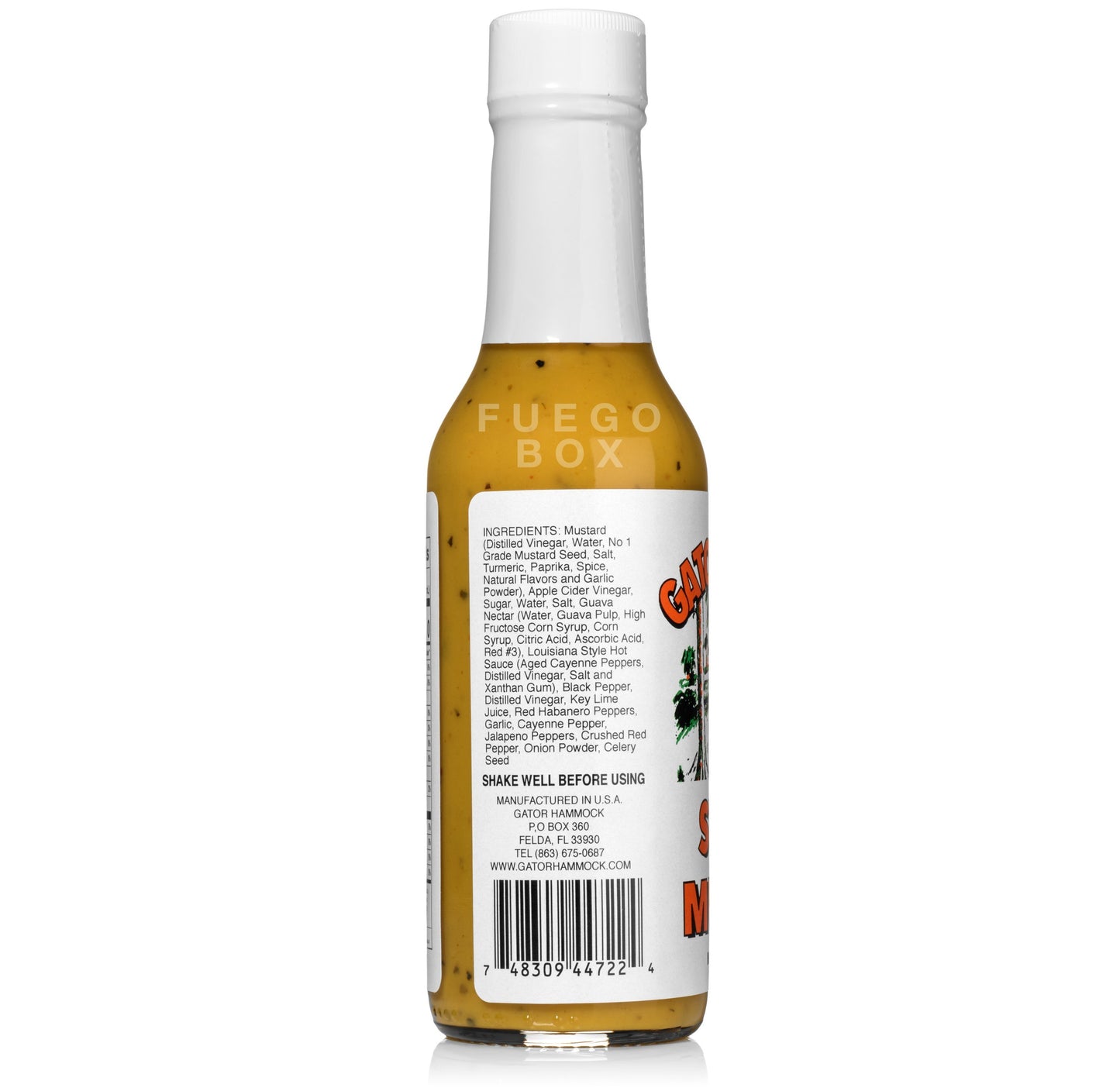 Gator Hammock Swamp Mustard Hot Sauce