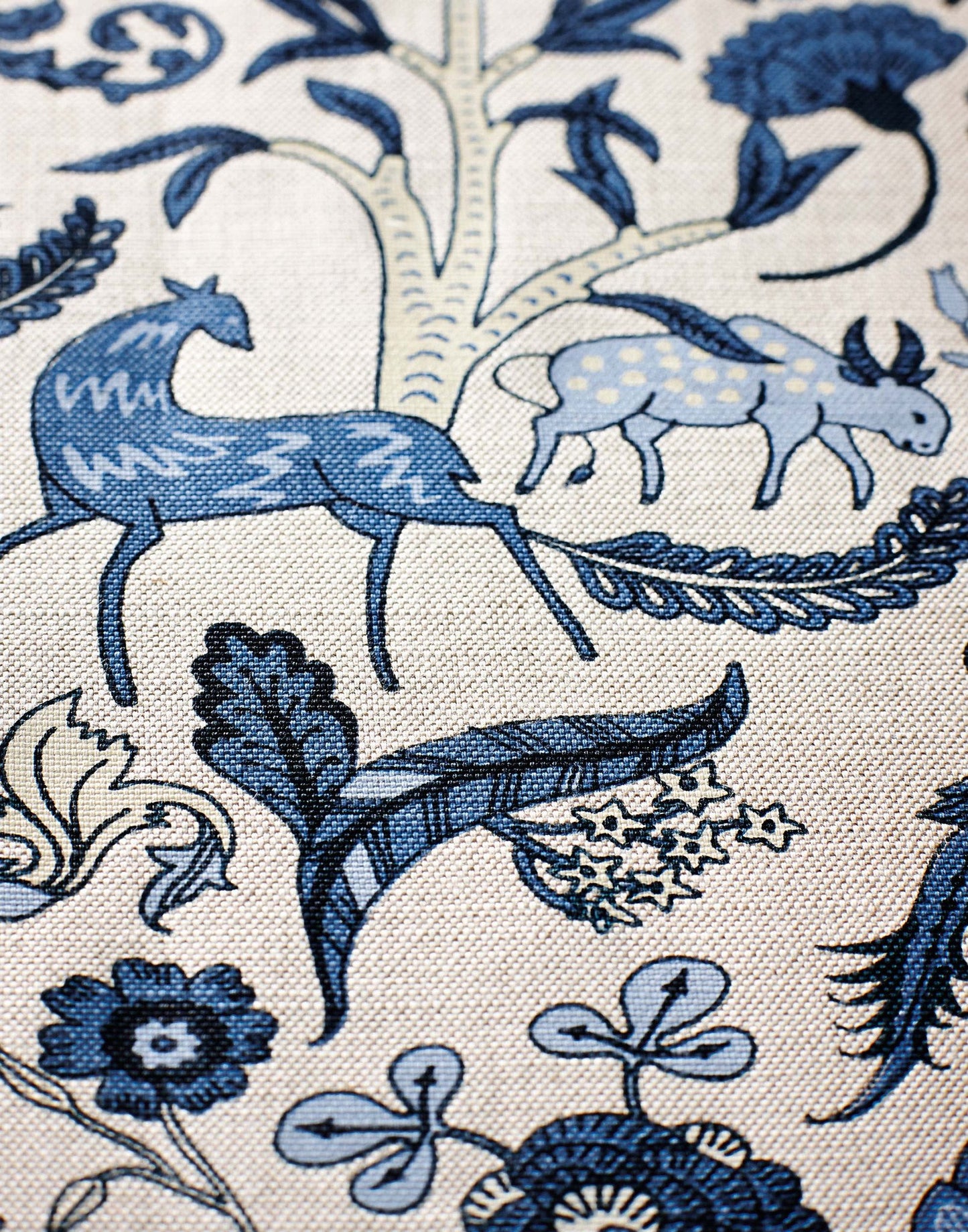 Foret (Cornflower) Fabric