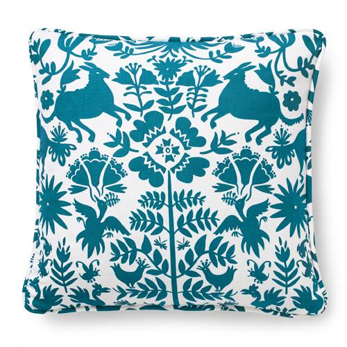 Otomi (Turquoise) Pillow