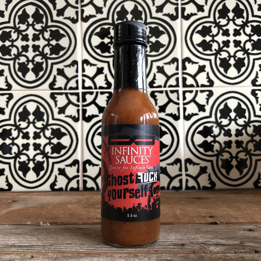 Infinity Sauces Ghost Fuck Yourself Hot Sauce