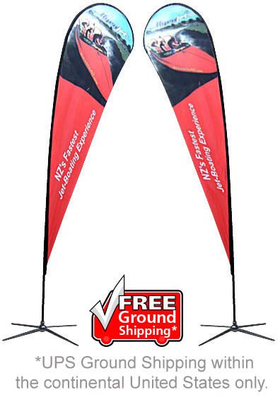 Teardrop Outdoor Flag - Extra Large