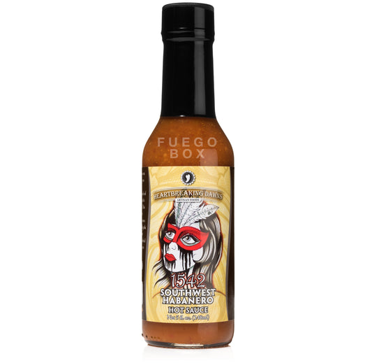 Heartbreaking Dawns 1542 Southwest Habanero Hot Sauce