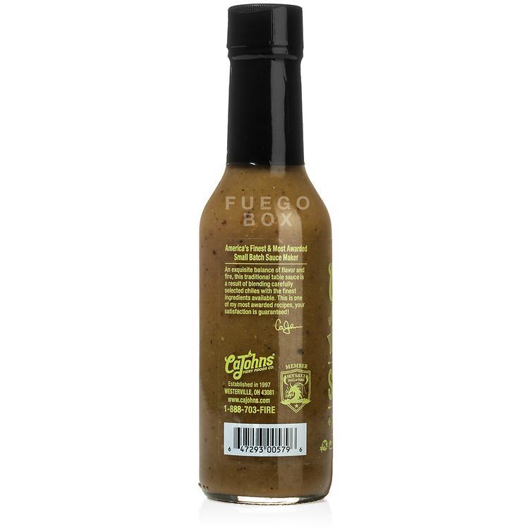 CaJohns Fiery Foods Co. Serrano Hot Pepper Sauce