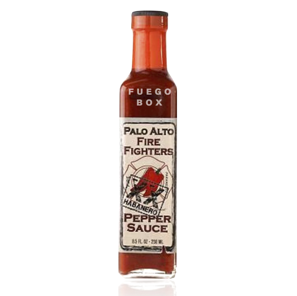 Palo Alto Firefighters Habanero Hot Sauce 8.5 oz.