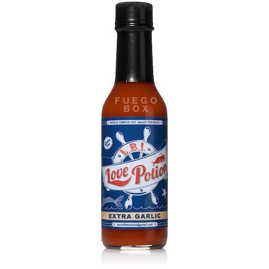 LBI Love Potion Extra Garlic Hot Sauce