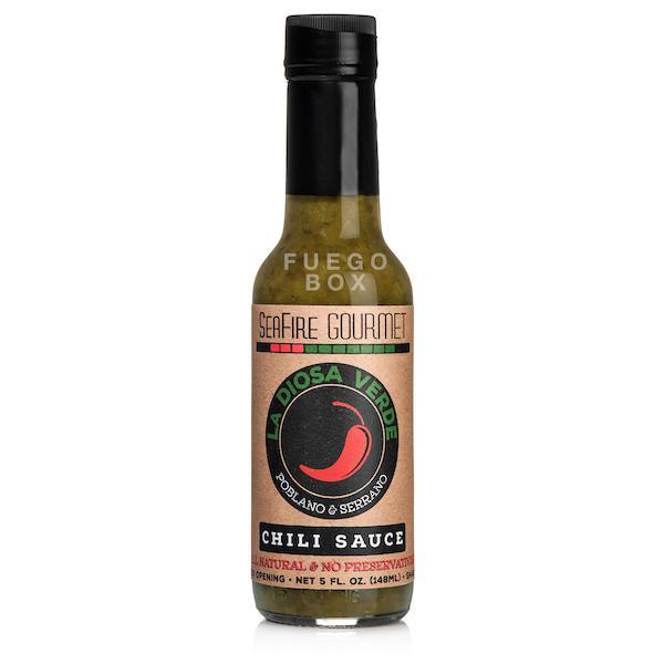 Seafire Gourmet La Diosa Verde Hot Sauce