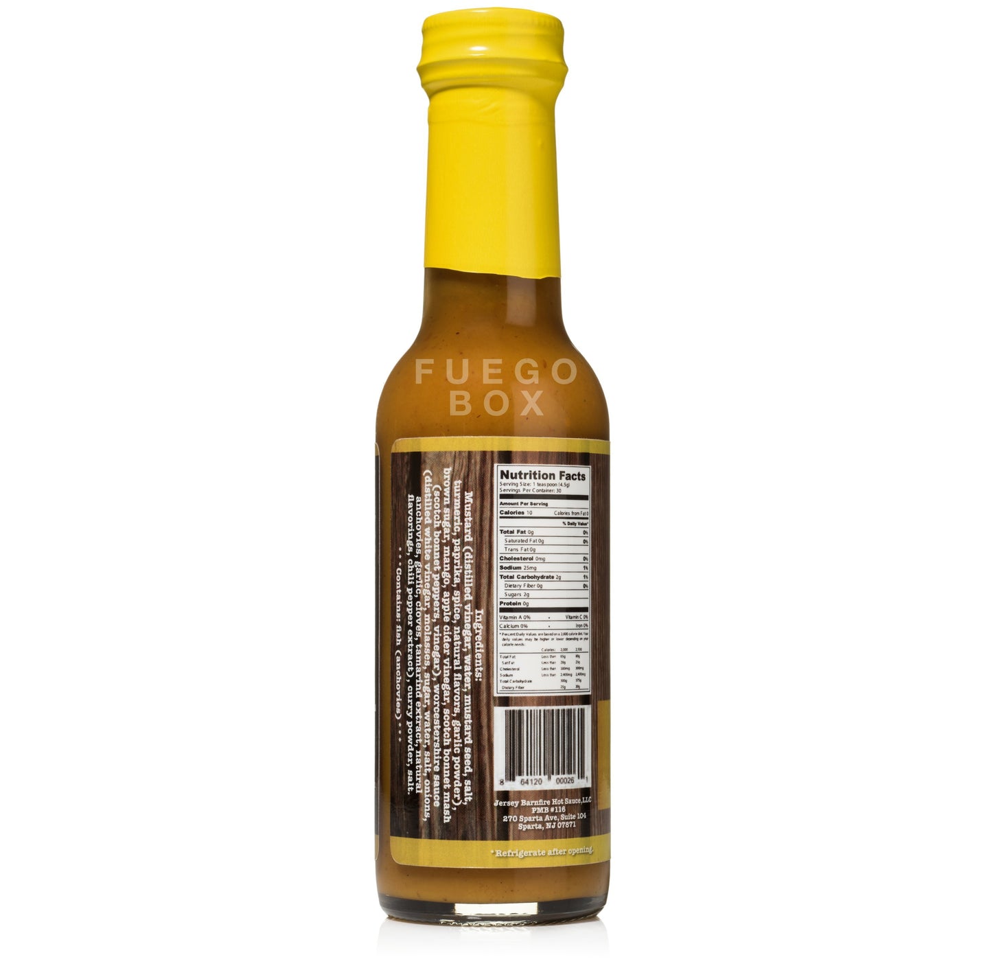 Jersey Barnfire Indian Summer Hot Sauce