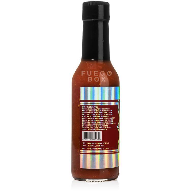 Hellfire Gourmet Red Hot Sauce