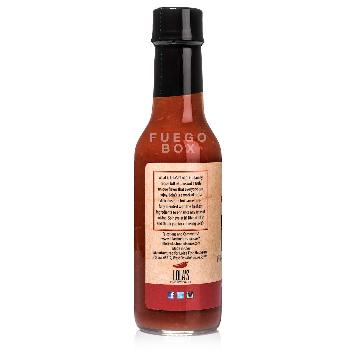 Lola's Fine Hot Sauce Original