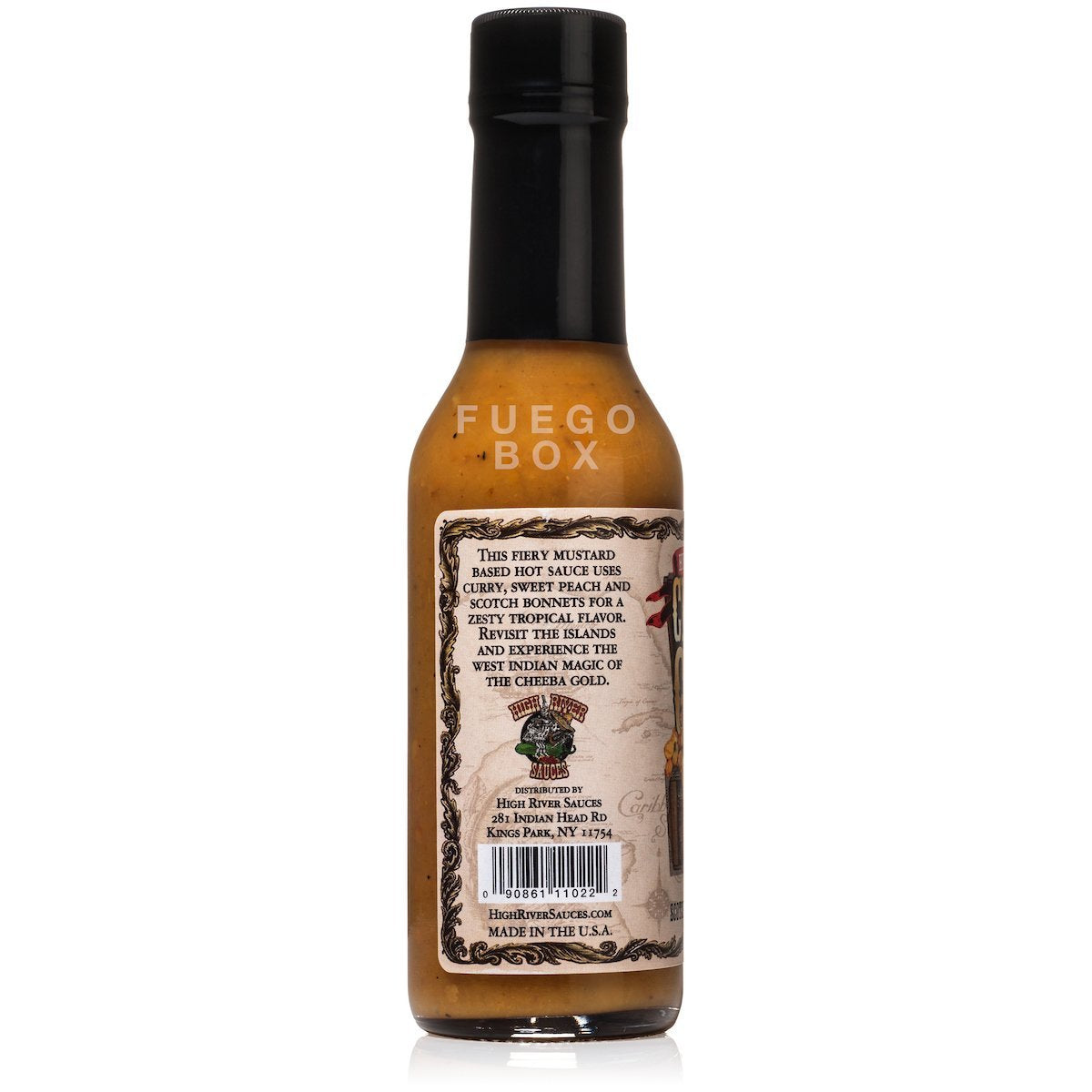 High River Sauces Cheeba Gold Hot Sauce