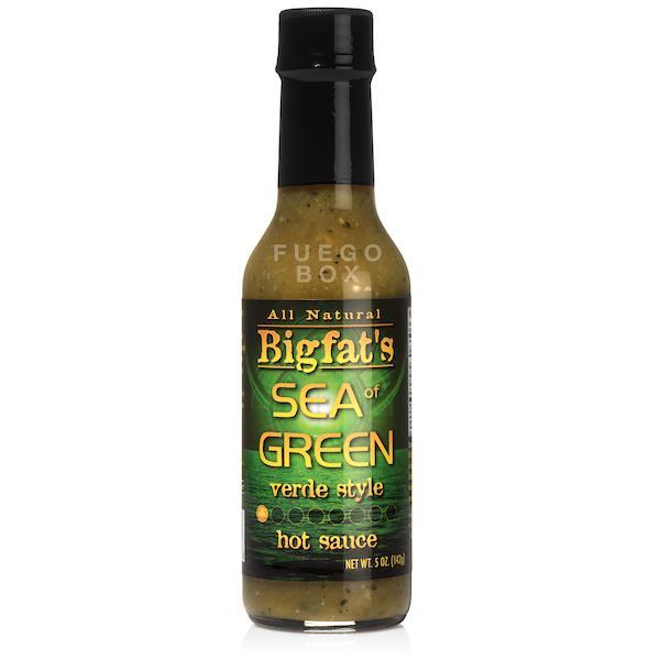 Bigfat's Sea of Green Verde Hot Sauce