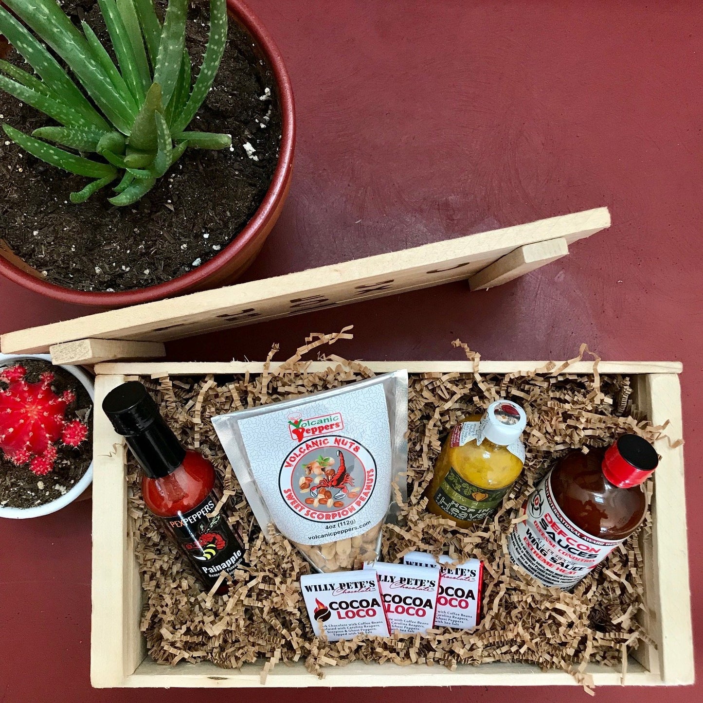 Fuego Loco Crate - Extra Spicy Hot Sauce Gift Box