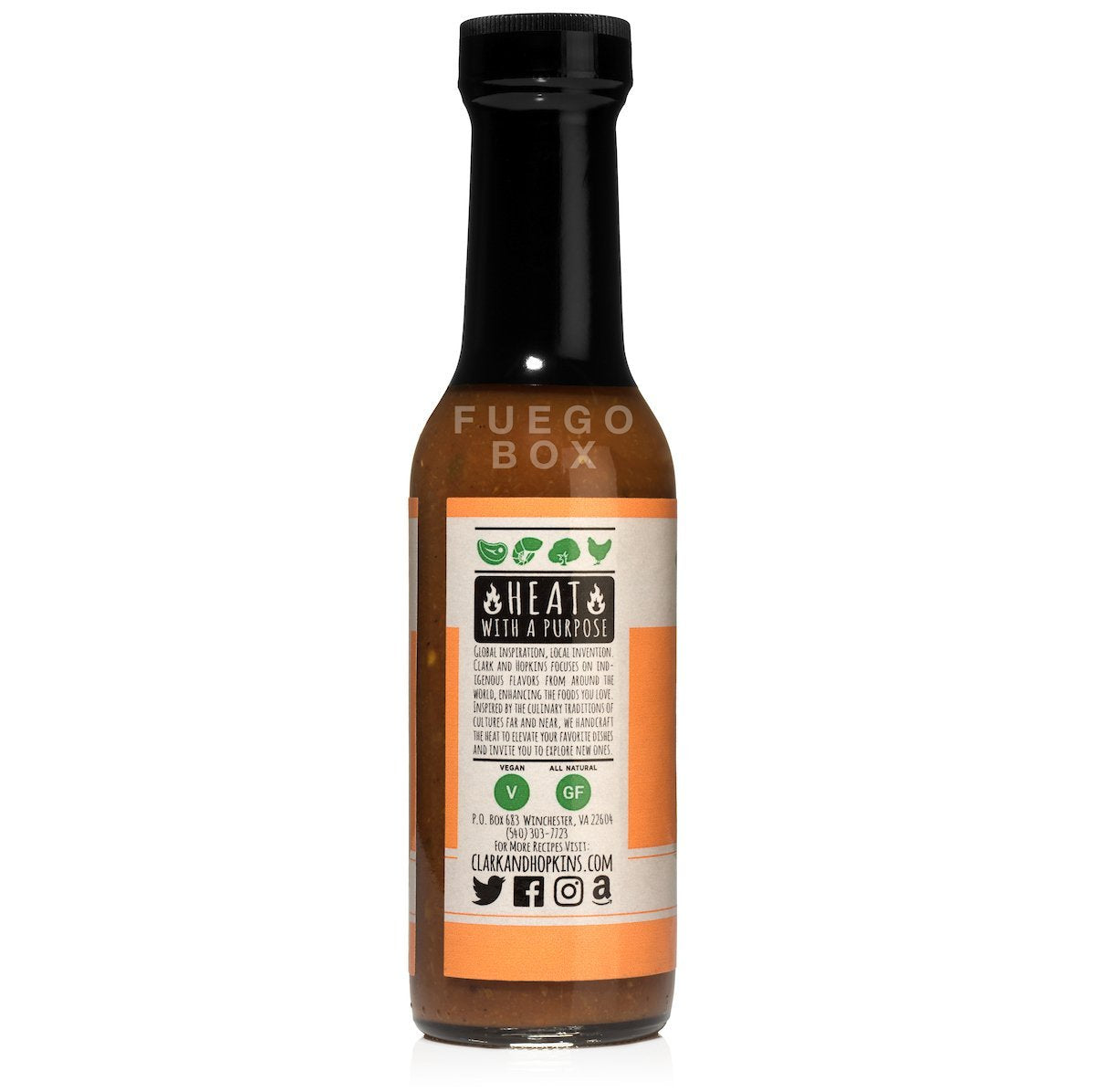 Kerala Hot Sauce by Clark and Hopkins