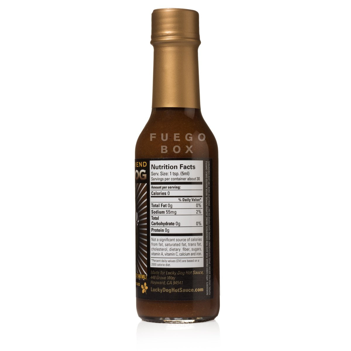 Lucky Dog Brown Label Hot Sauce