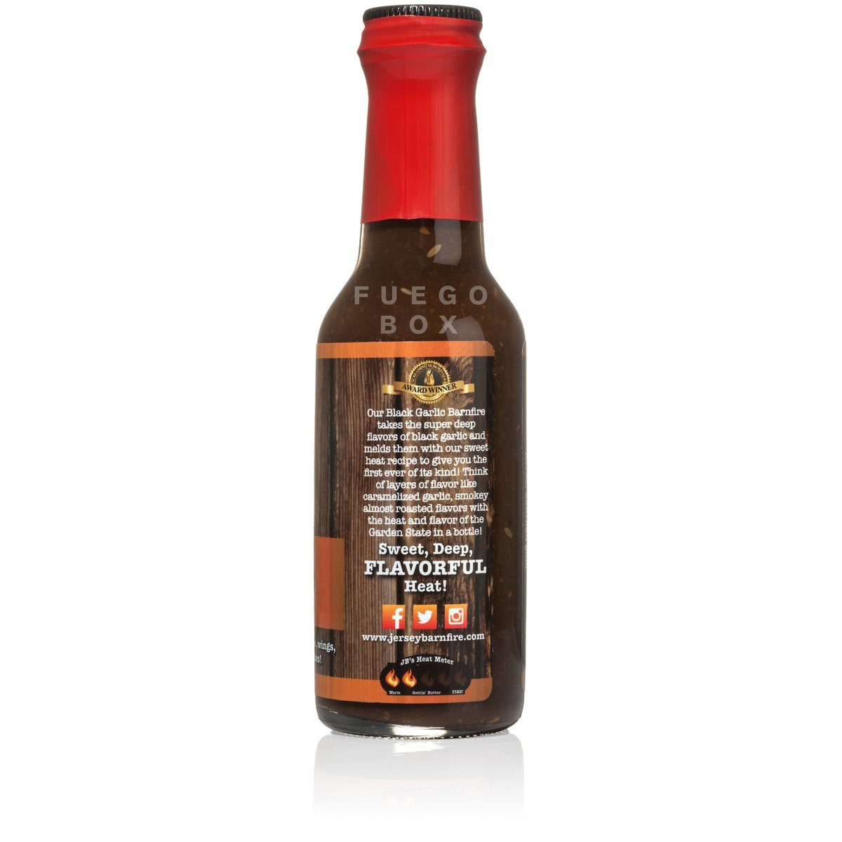 Jersey Barnfire Black Garlic Hot Sauce