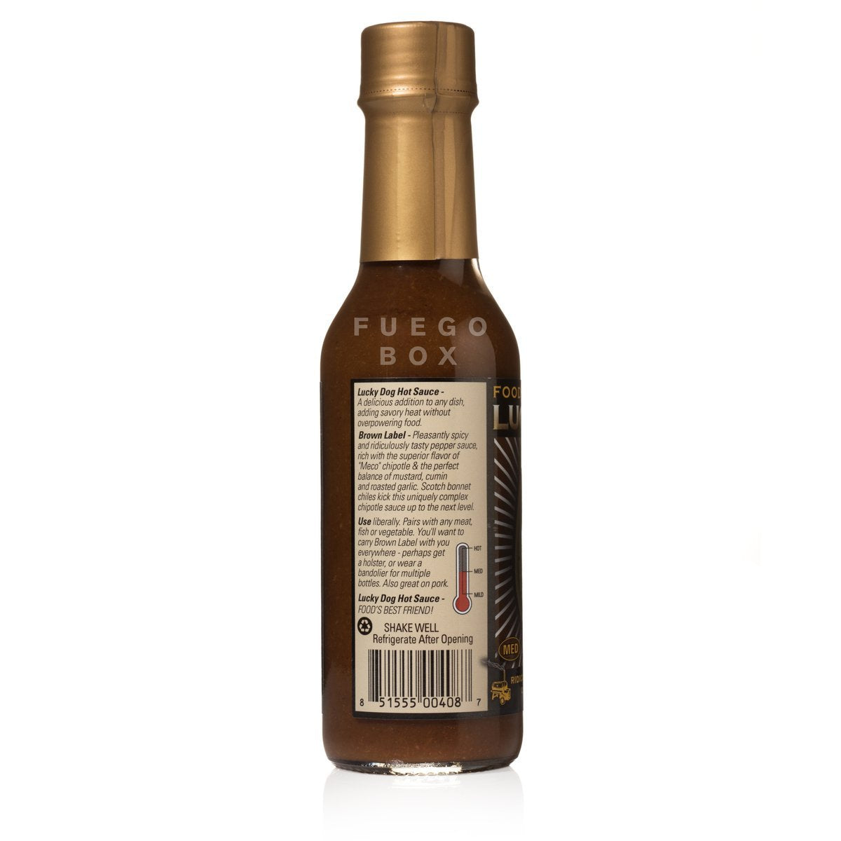 Lucky Dog Brown Label Hot Sauce