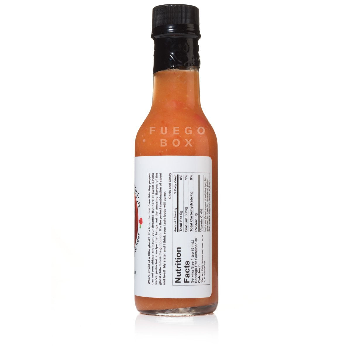 Sweet Savina Sunrise S3 Hot Sauce