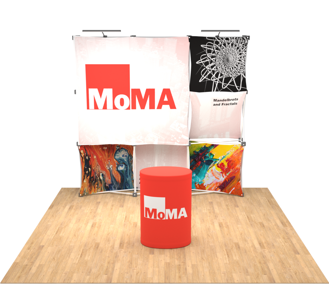 8ft 3D Snap-Up - Kit A