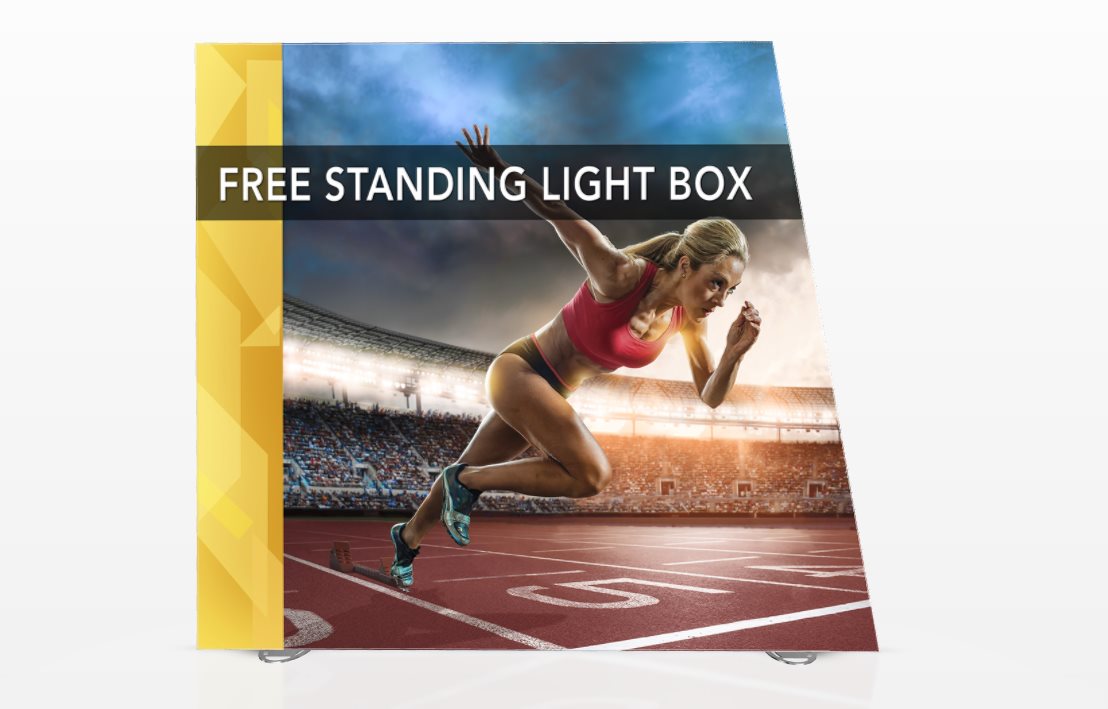 9ft FireFly - Angled LightBox