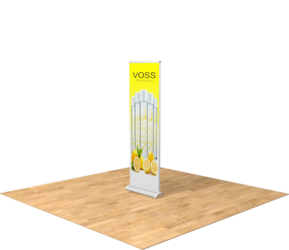 Double Step - Double-Sided Banner Stand