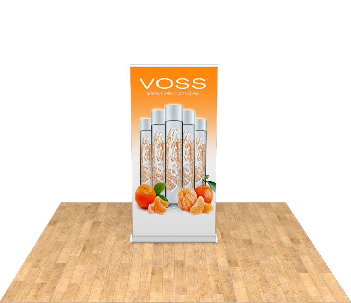 Double Step - Double-Sided Banner Stand
