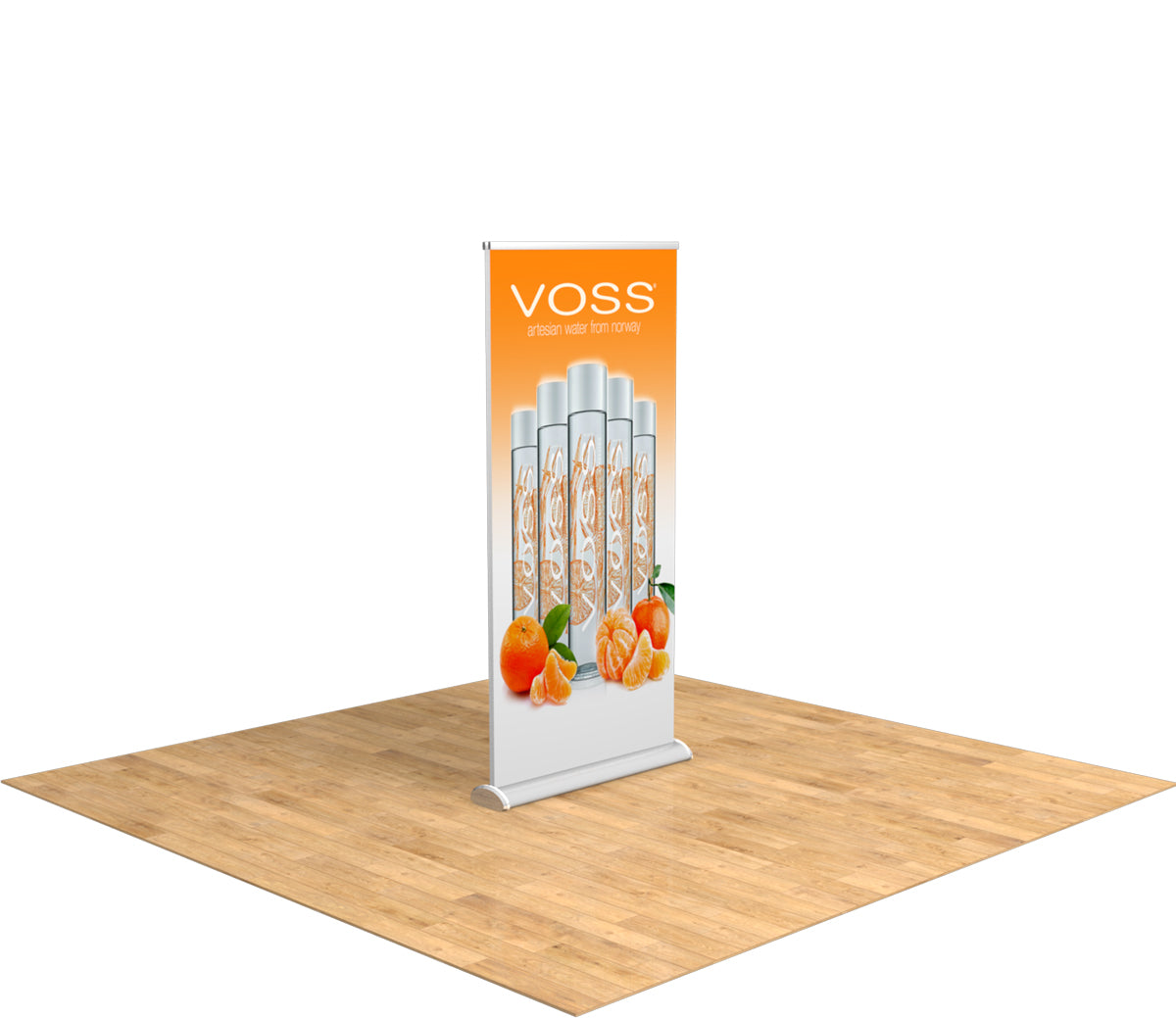 Double Step - Double-Sided Banner Stand