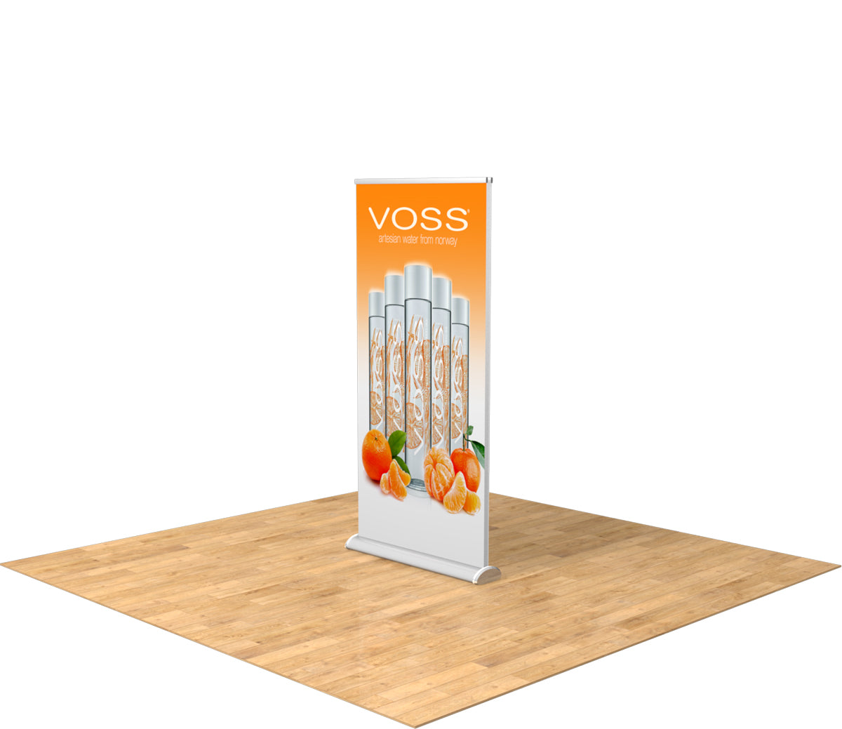 Double Step - Double-Sided Banner Stand