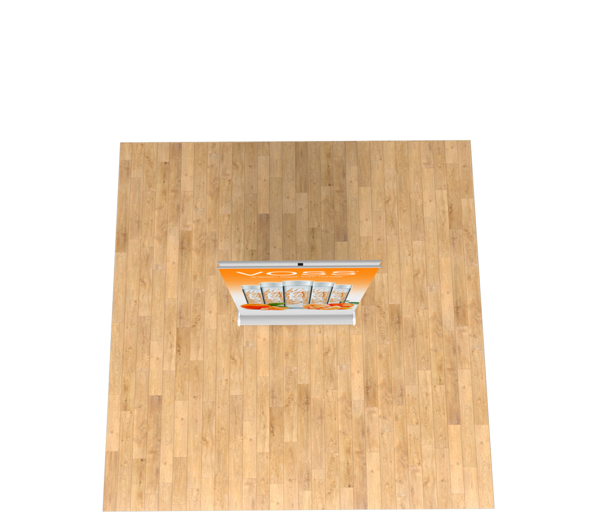 Double Step - Double-Sided Banner Stand