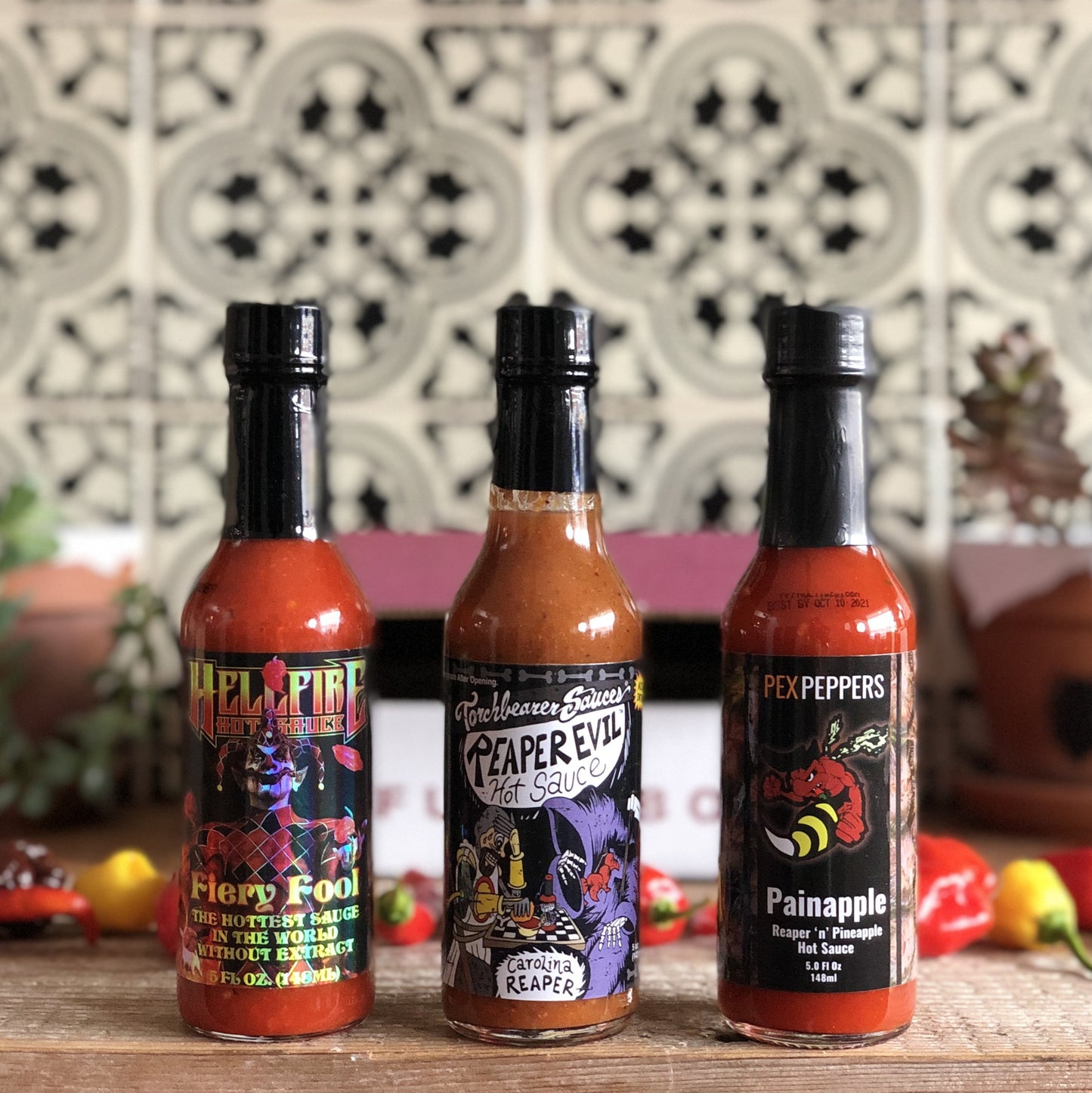 Fuego Loco Box - Extra Spicy Hot Sauce Gift Box