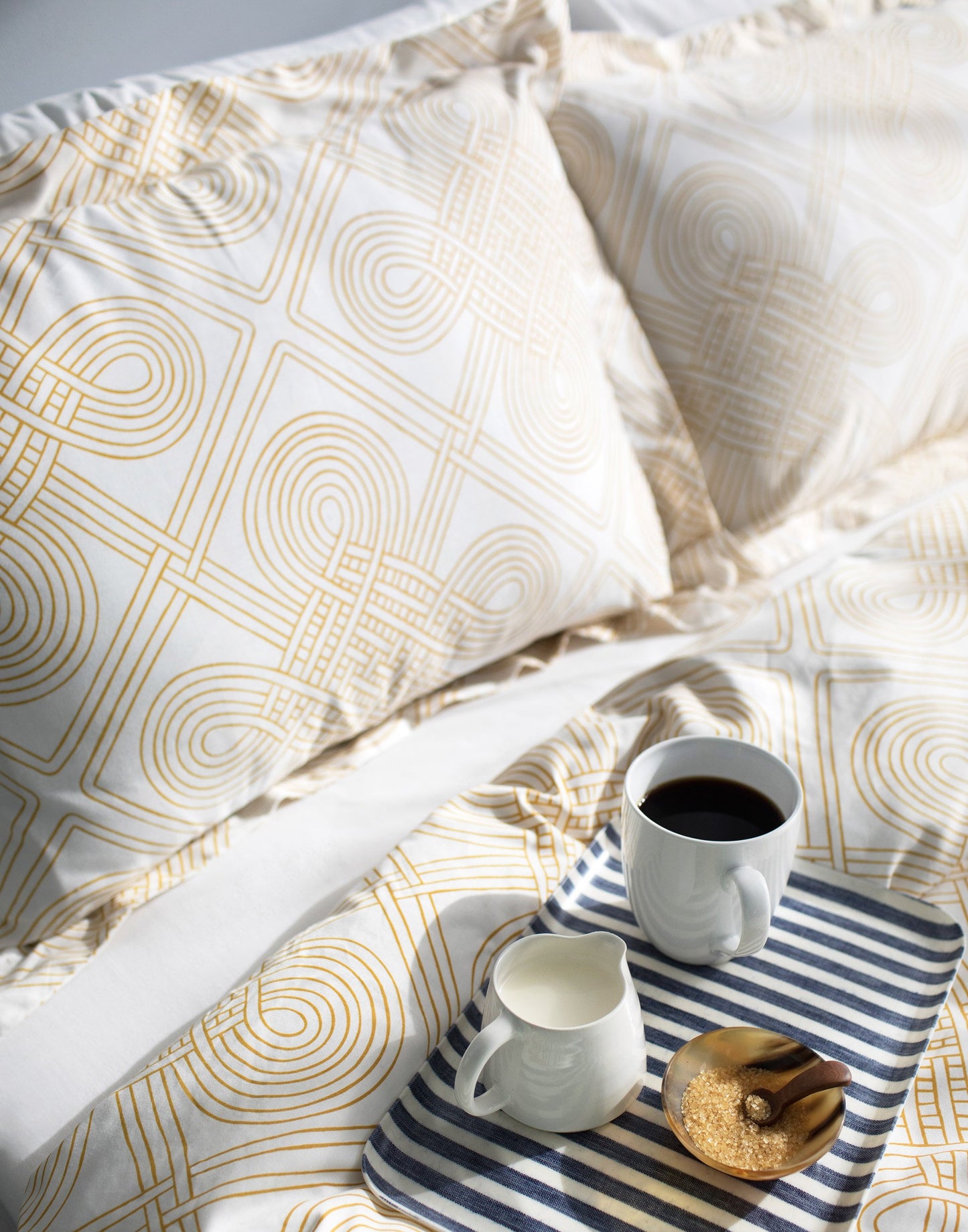 Arabesque (Ochre) Bedding