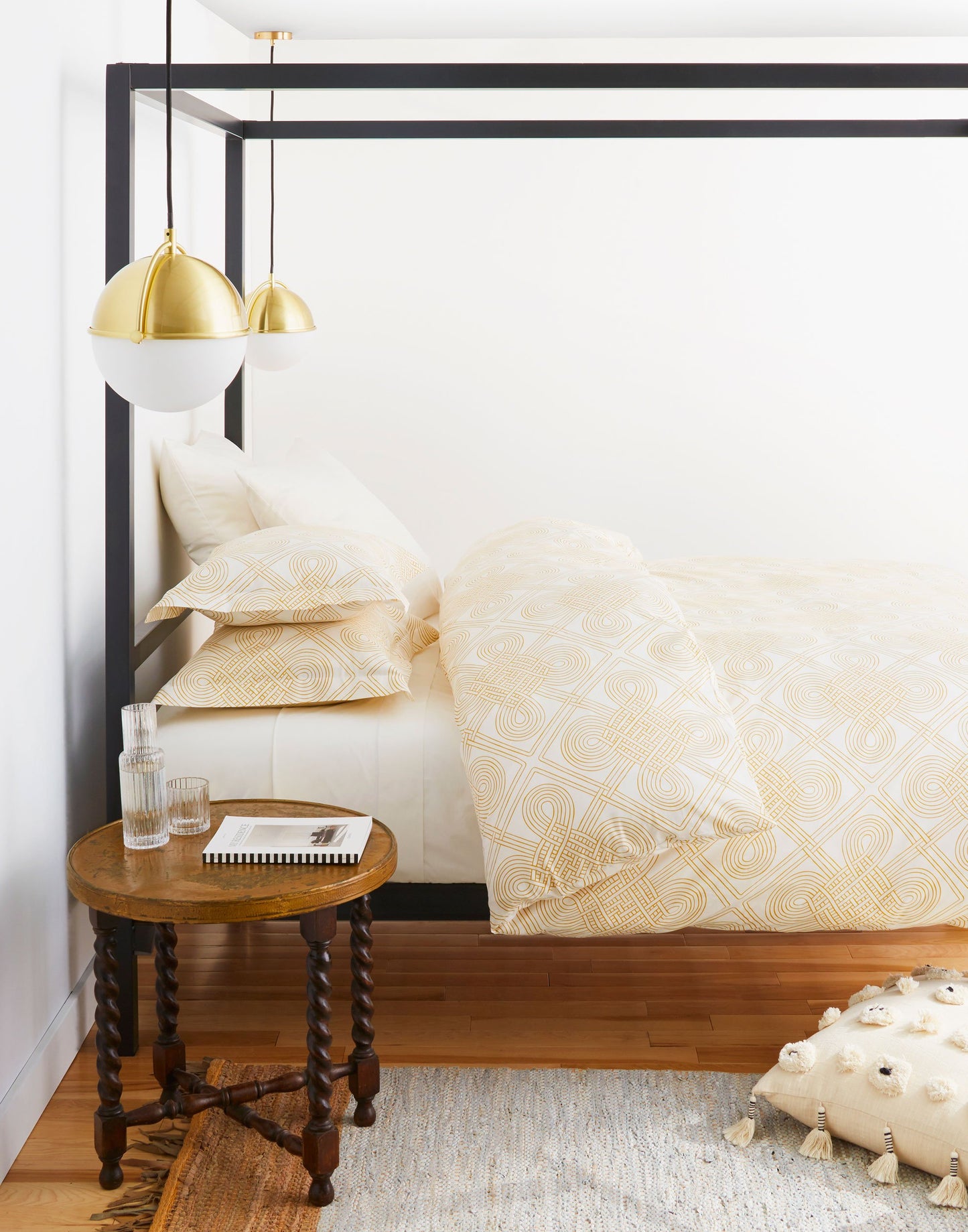 Arabesque (Ochre) Bedding