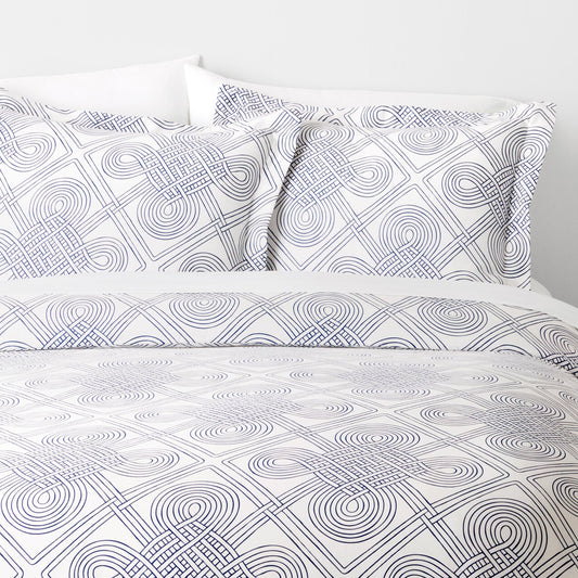 Arabesque (Navy) Bedding