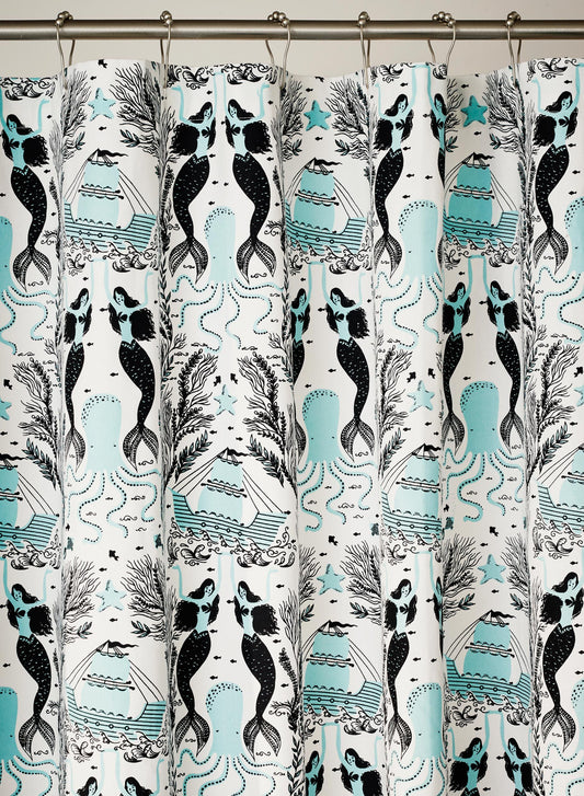 Mermaids (Ocean) Shower Curtain