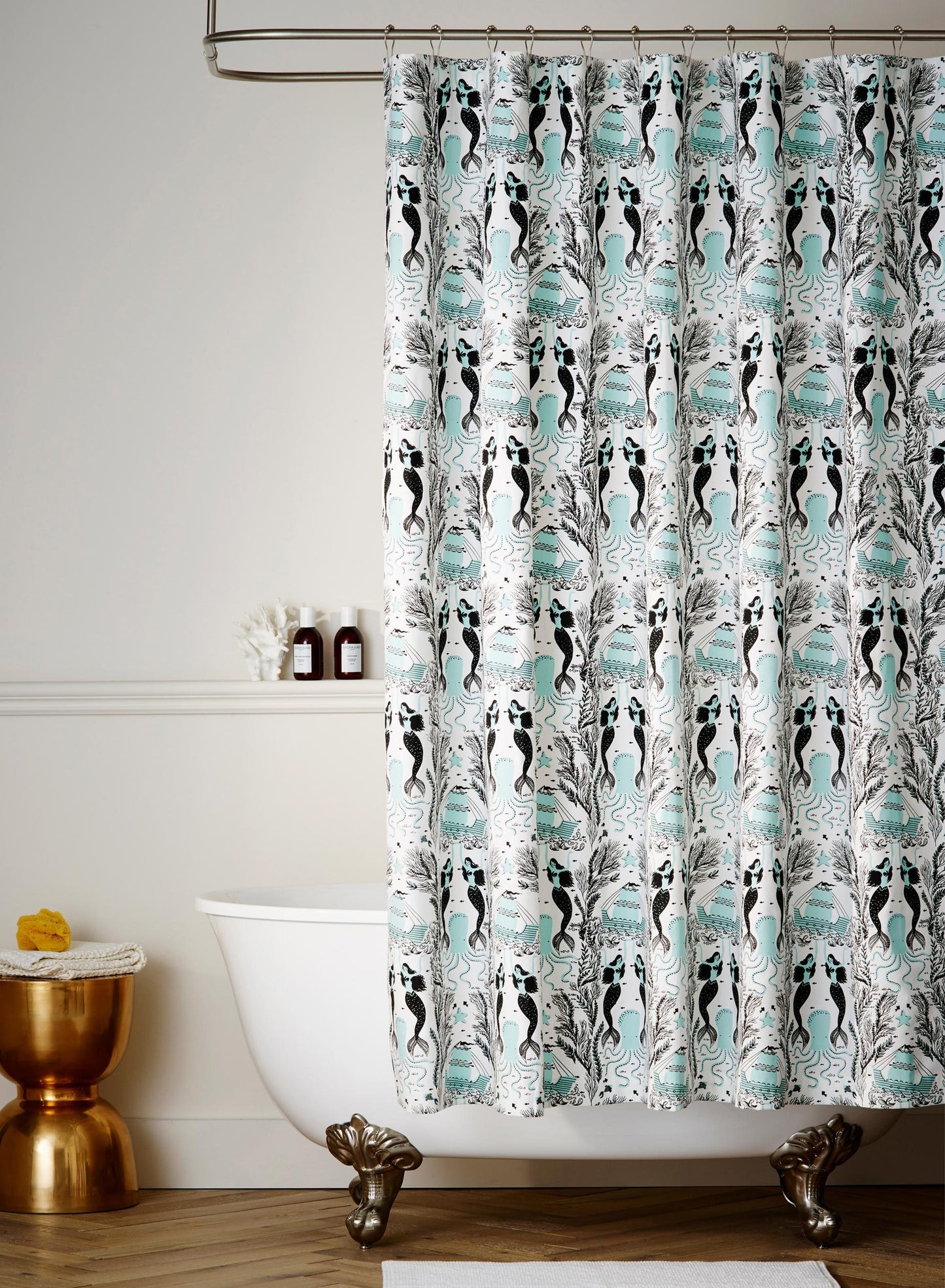 Mermaids (Ocean) Shower Curtain