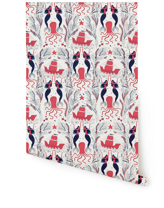 Mermaids (Red Coral)