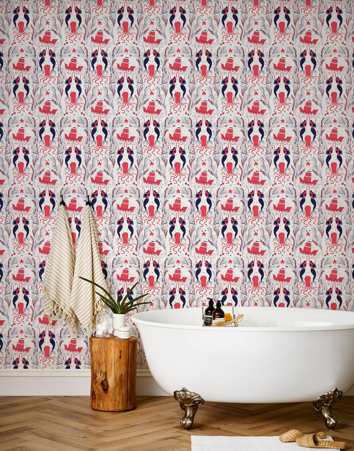 Mermaids (Red Coral)