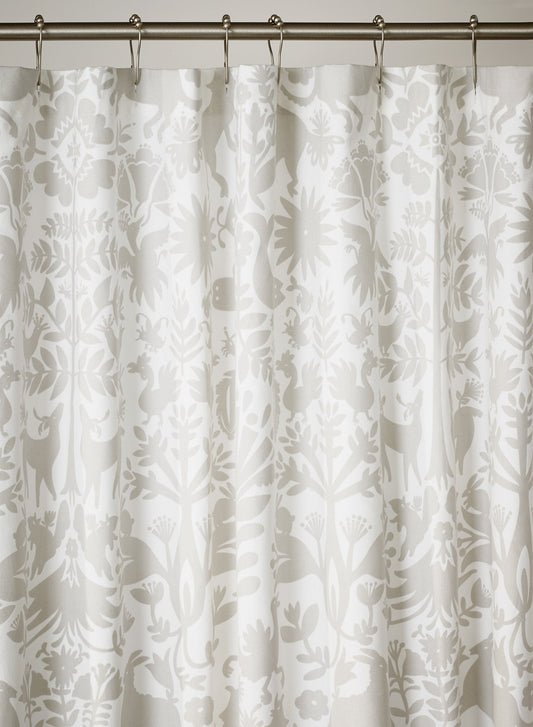 Otomi (Pewter) Shower Curtain