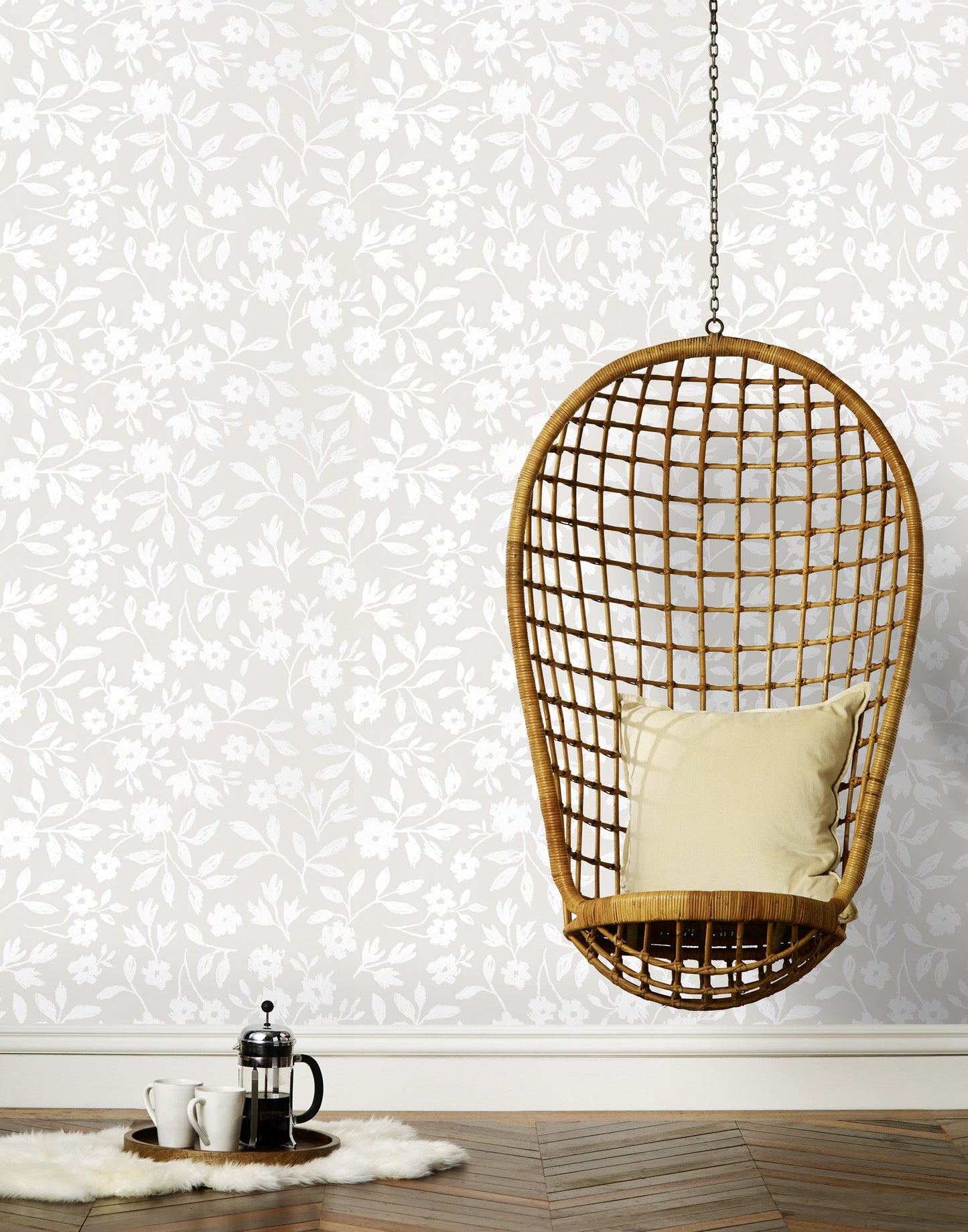 Sketchbook Floral (Silver)