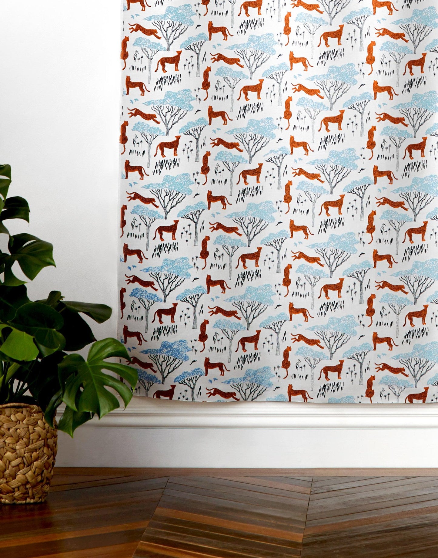 Serengeti (Orange) Fabric