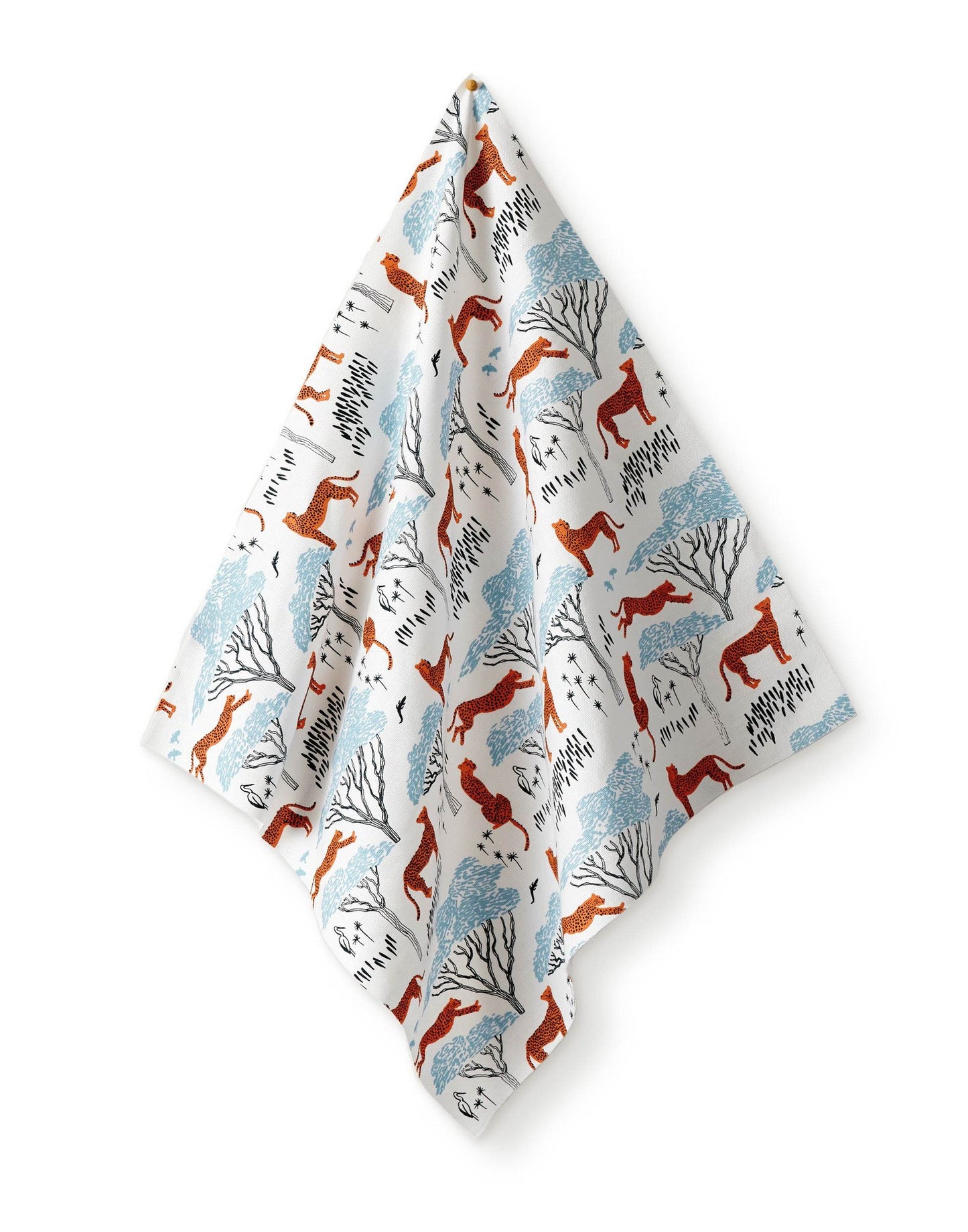 Serengeti (Orange) Fabric