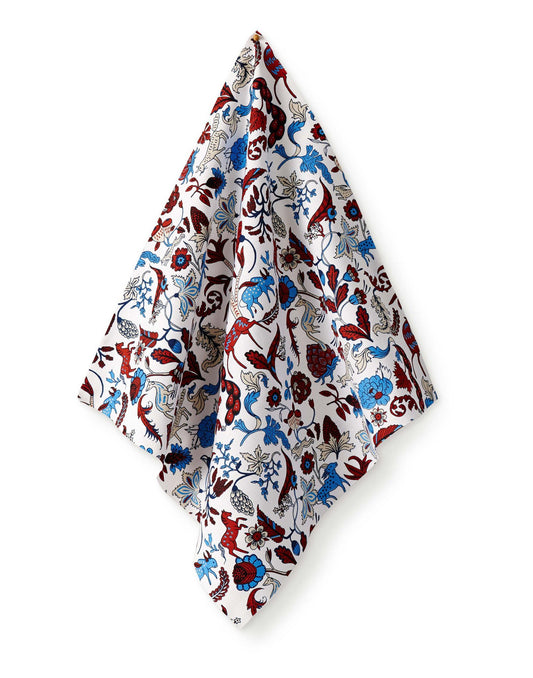 Foret (Brick Red) Fabric