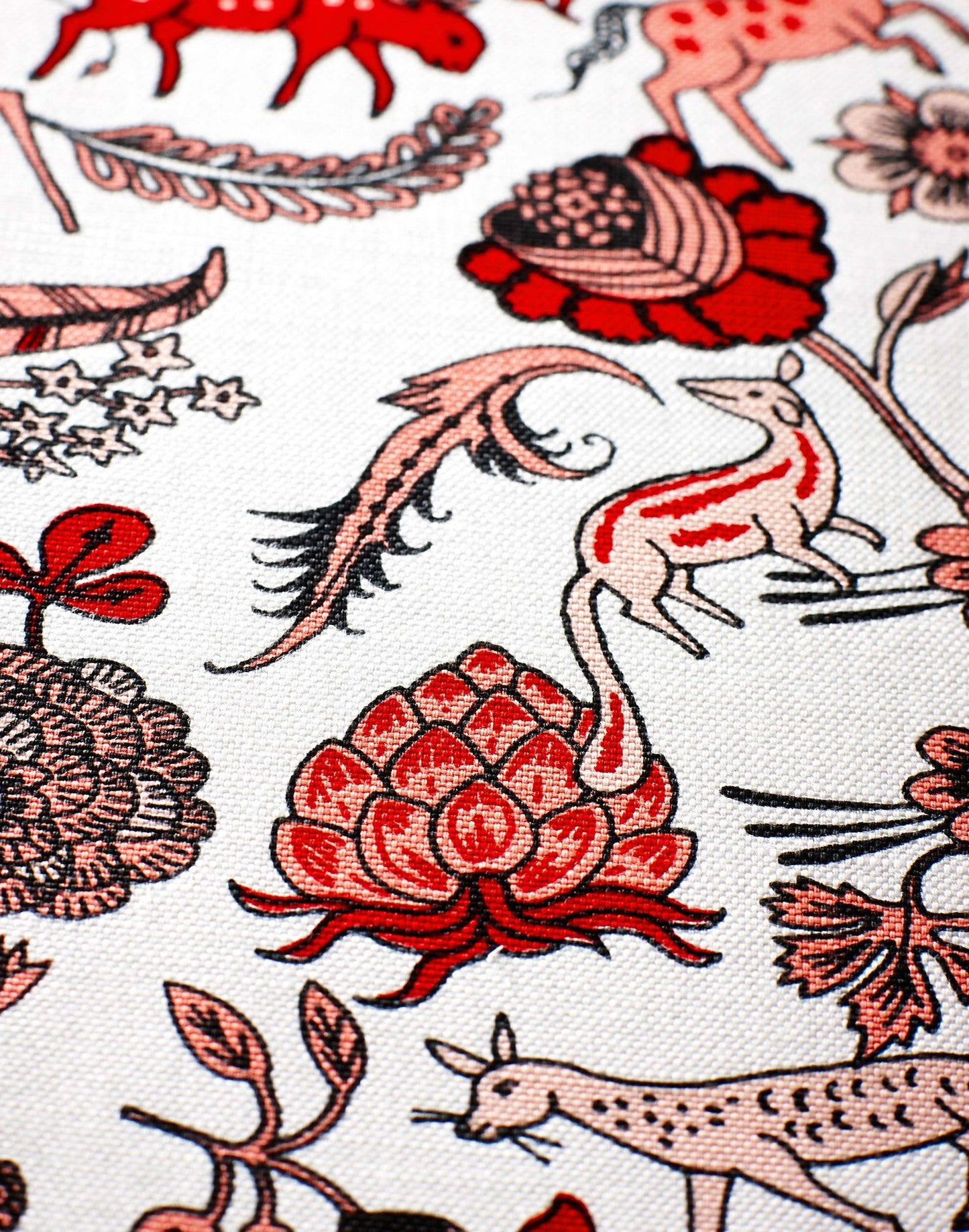 Foret (Coral) Fabric