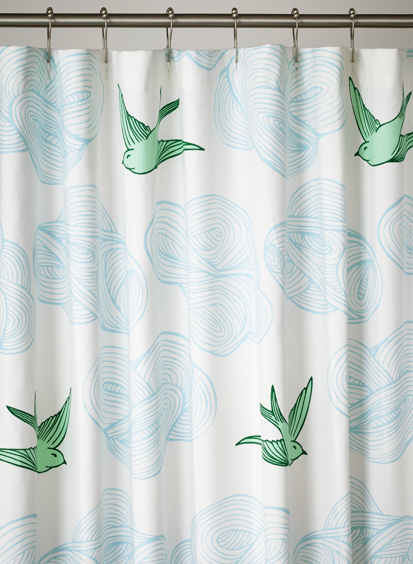 Daydream (Green) Shower Curtain