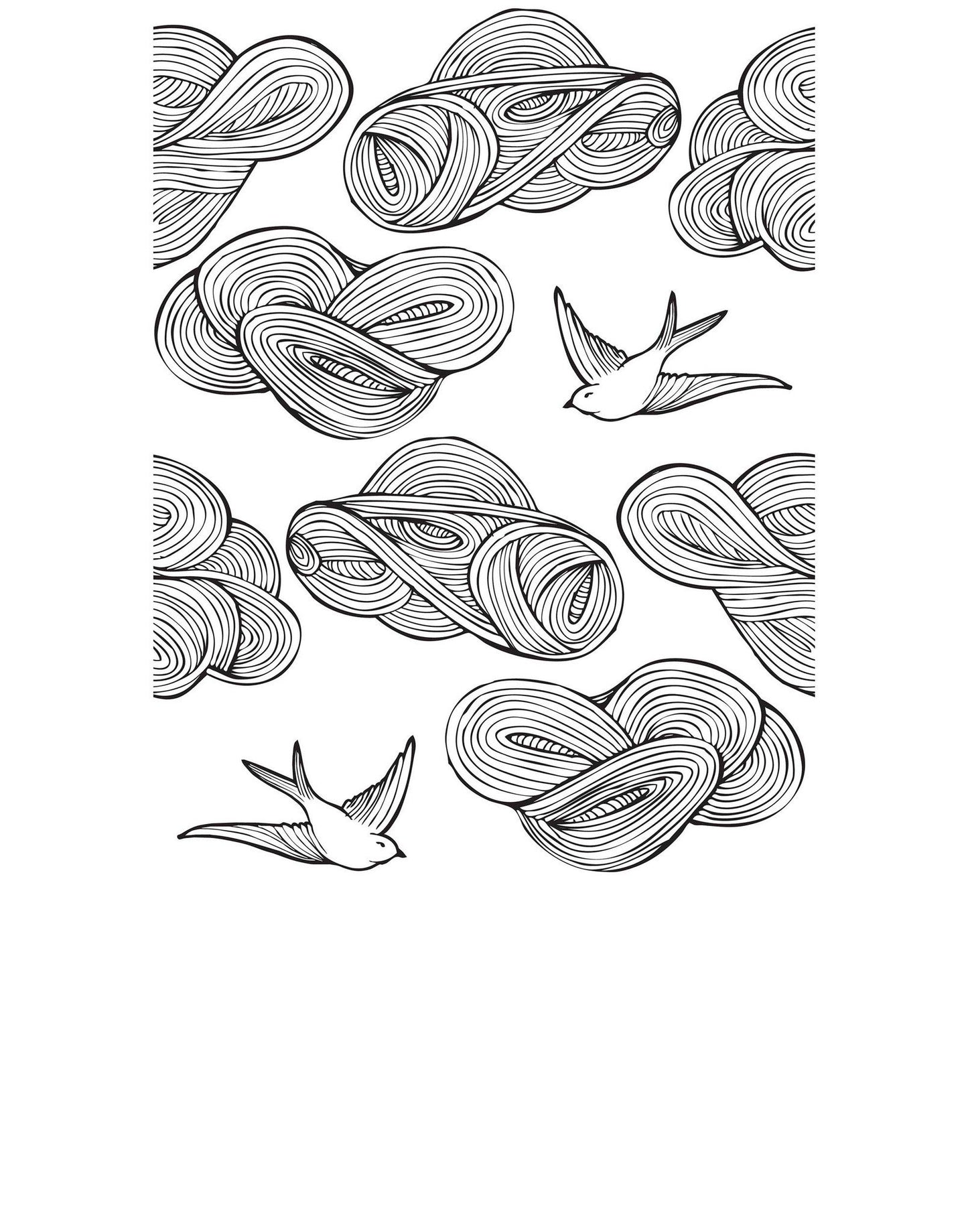 Daydream (Black/White) Tiles