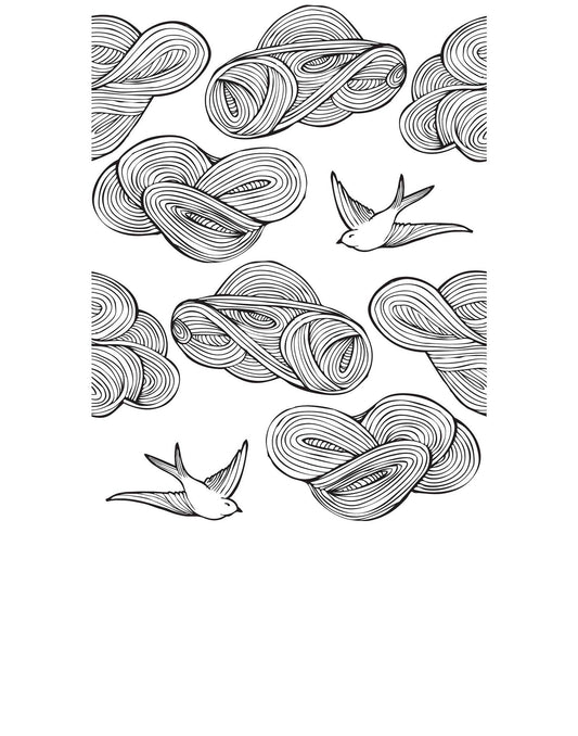 Daydream (Black/White) Tiles