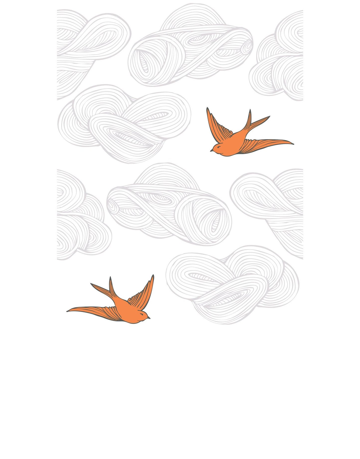 Daydream (Orange) Tiles