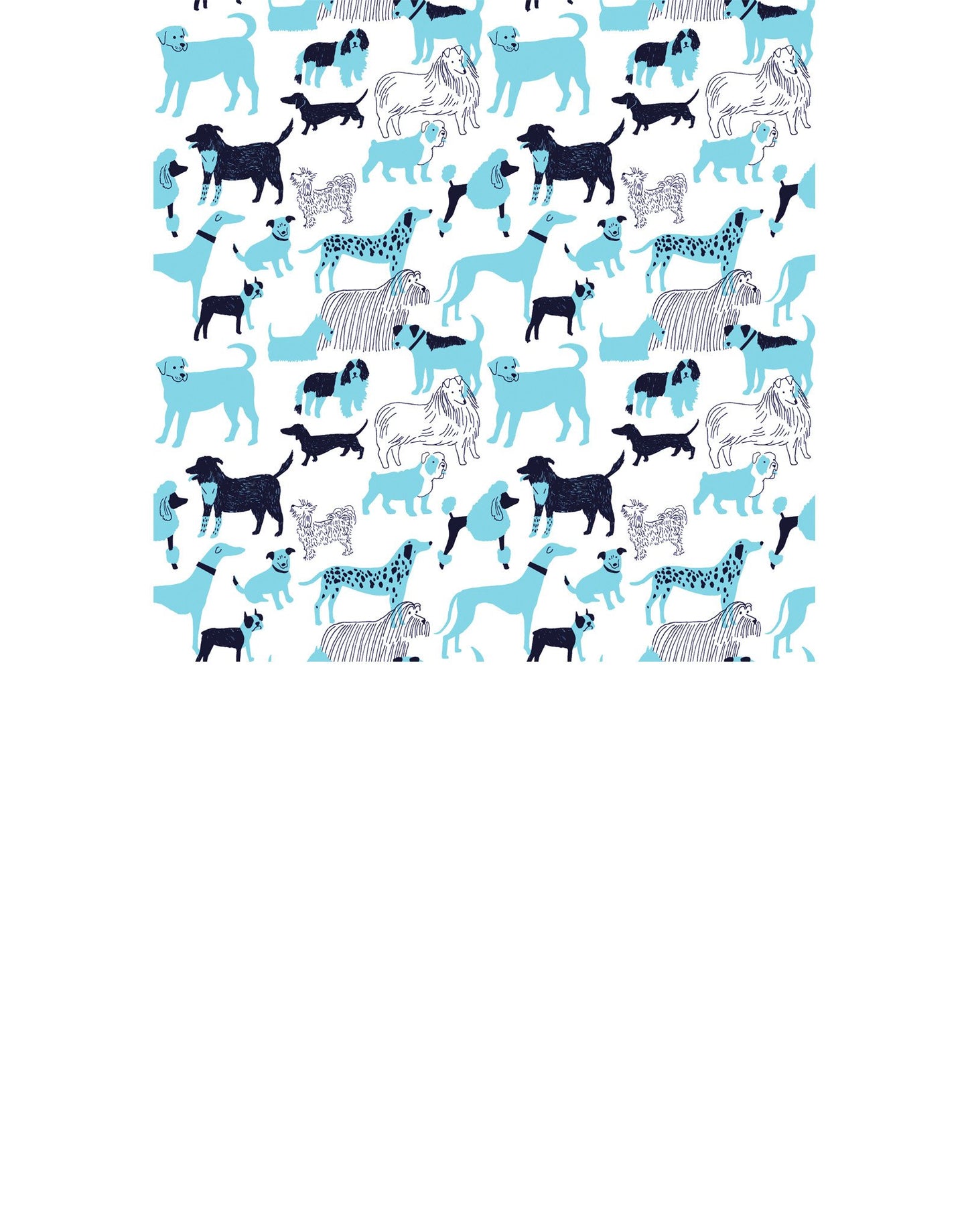 Dog Park (Blue) Tiles